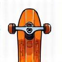 Skateboard repairs and maintenance icon