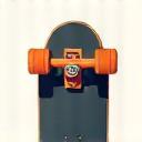 Skateboard sales icon